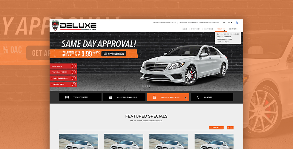 Deluxe Motorsport EDealer Deluxe Motorsport EDealer