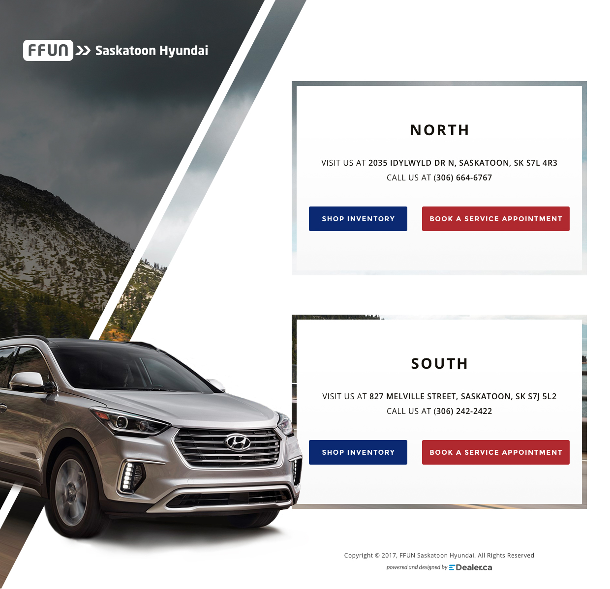 Saskatoon Hyundai South And North EDealer