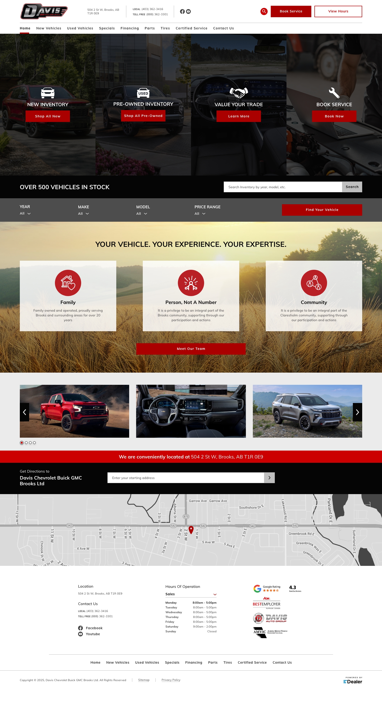 Davis Chevrolet GMC Buick Brooks
