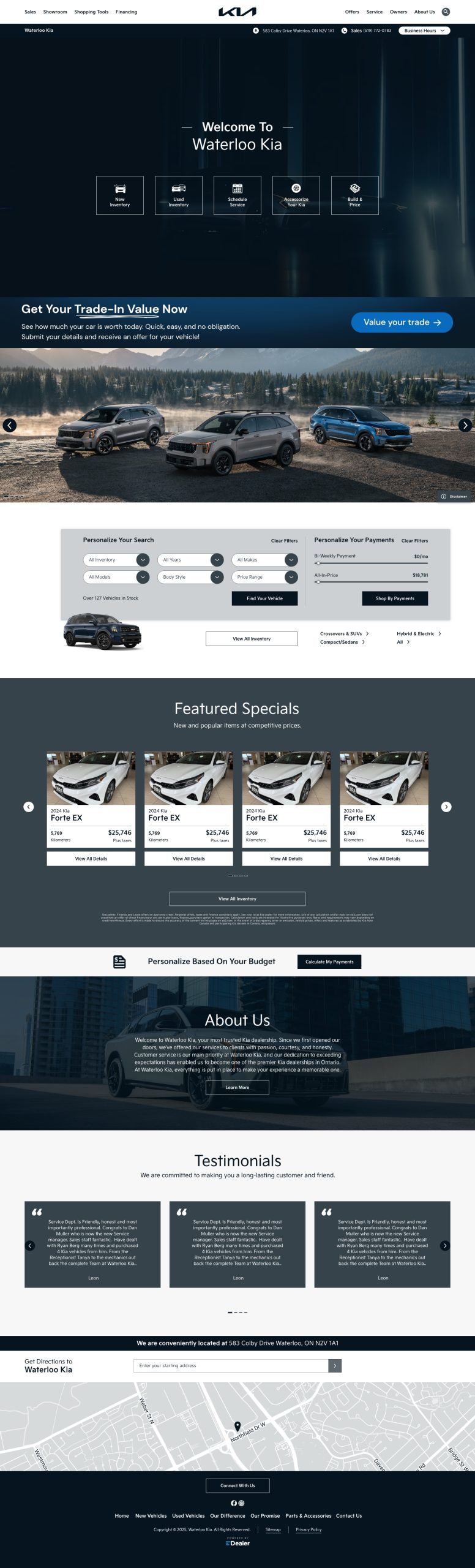 Kia Waterloo