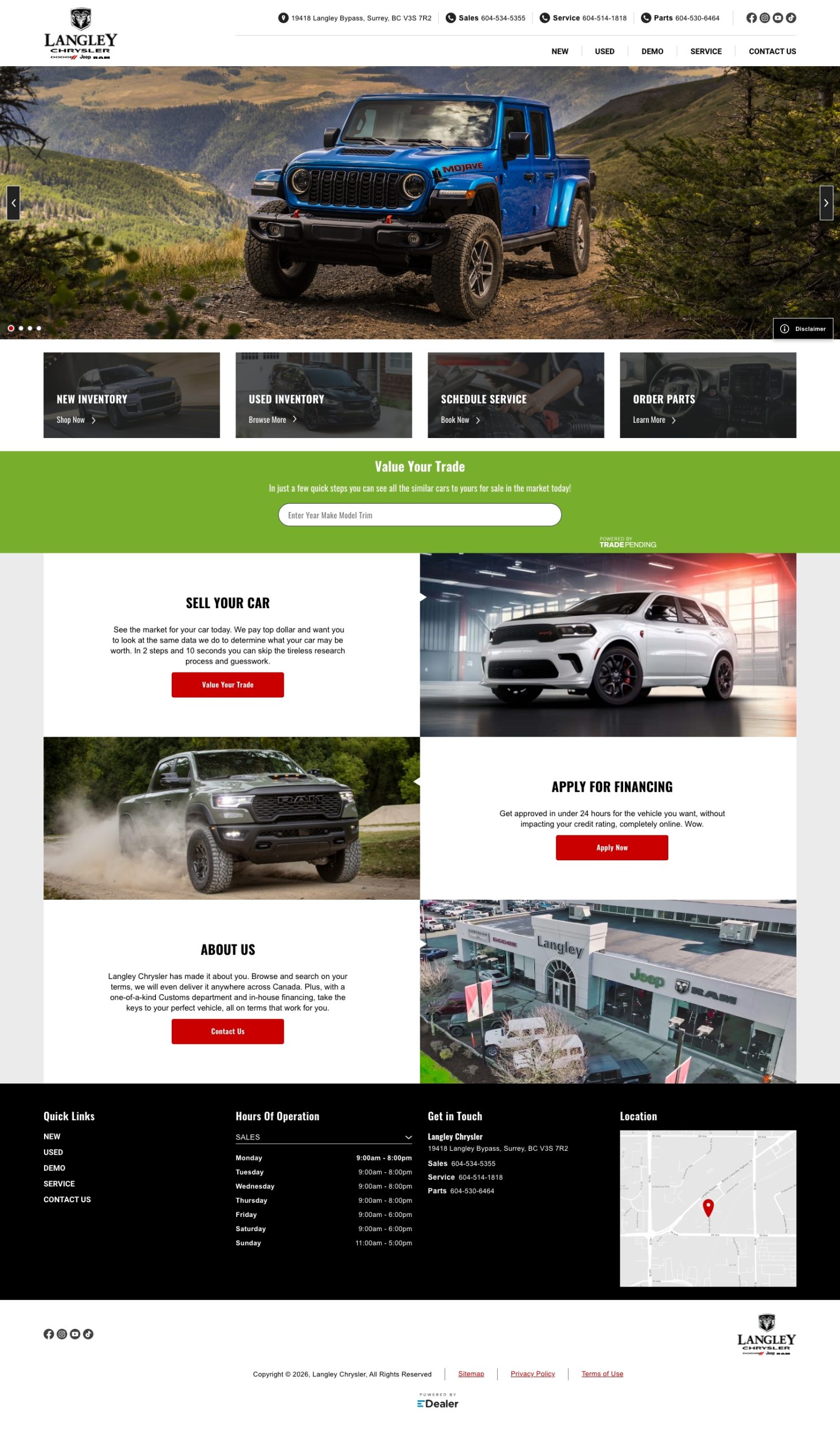Langley Chrysler Dodge Jeep RAM