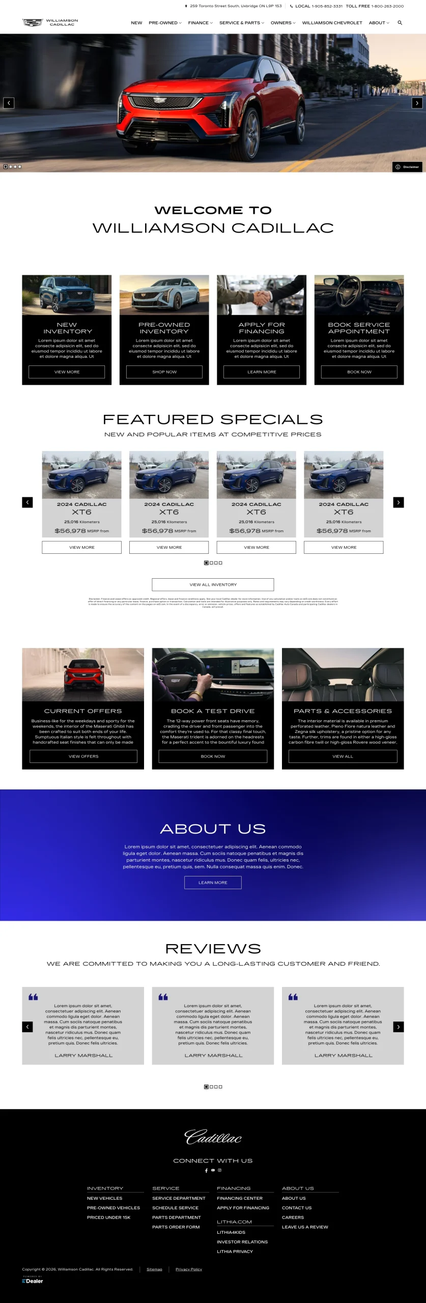 Alex Williamson Cadillac