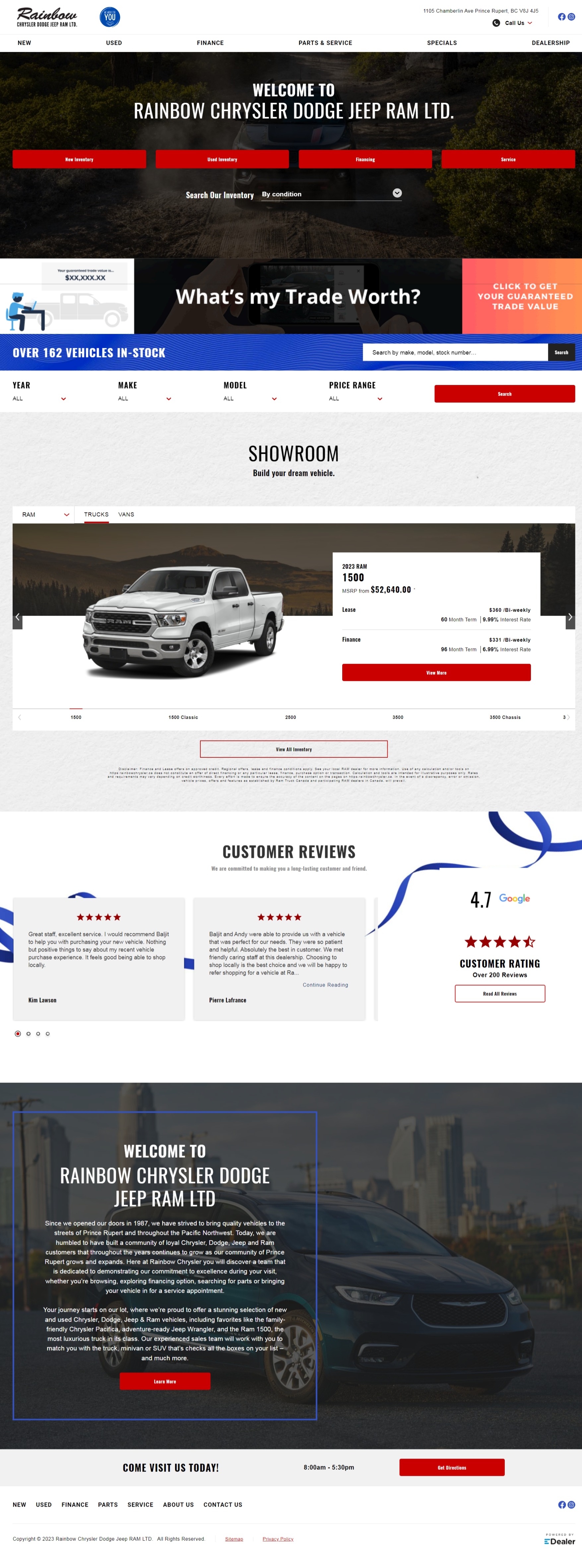 Rainbow Chrysler Dodge Jeep RAM