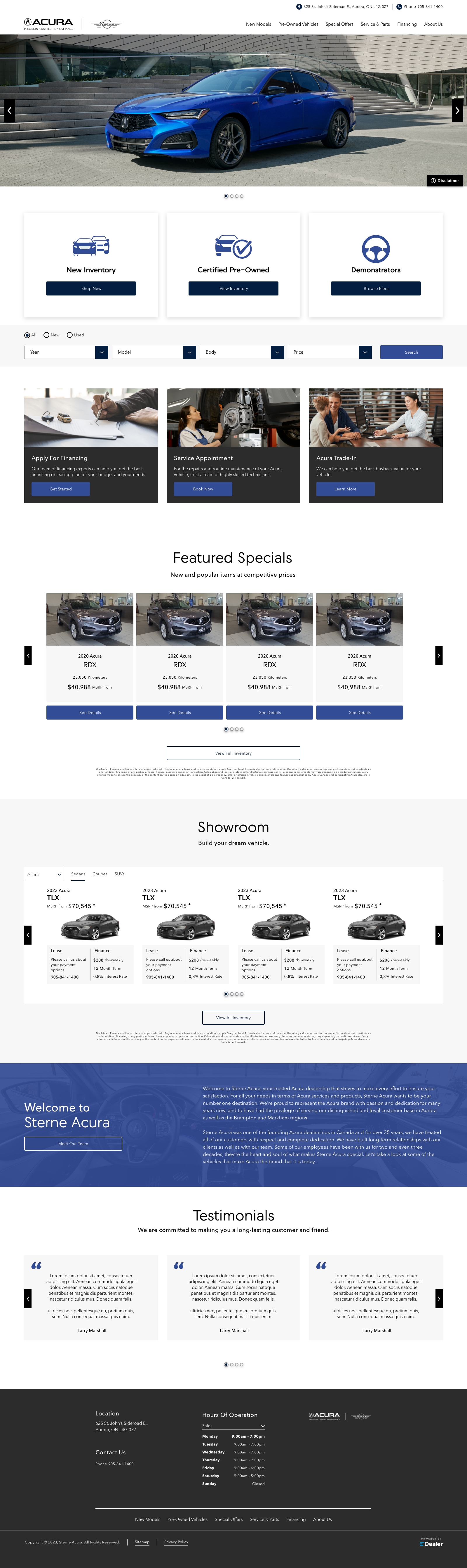 Sterne Acura