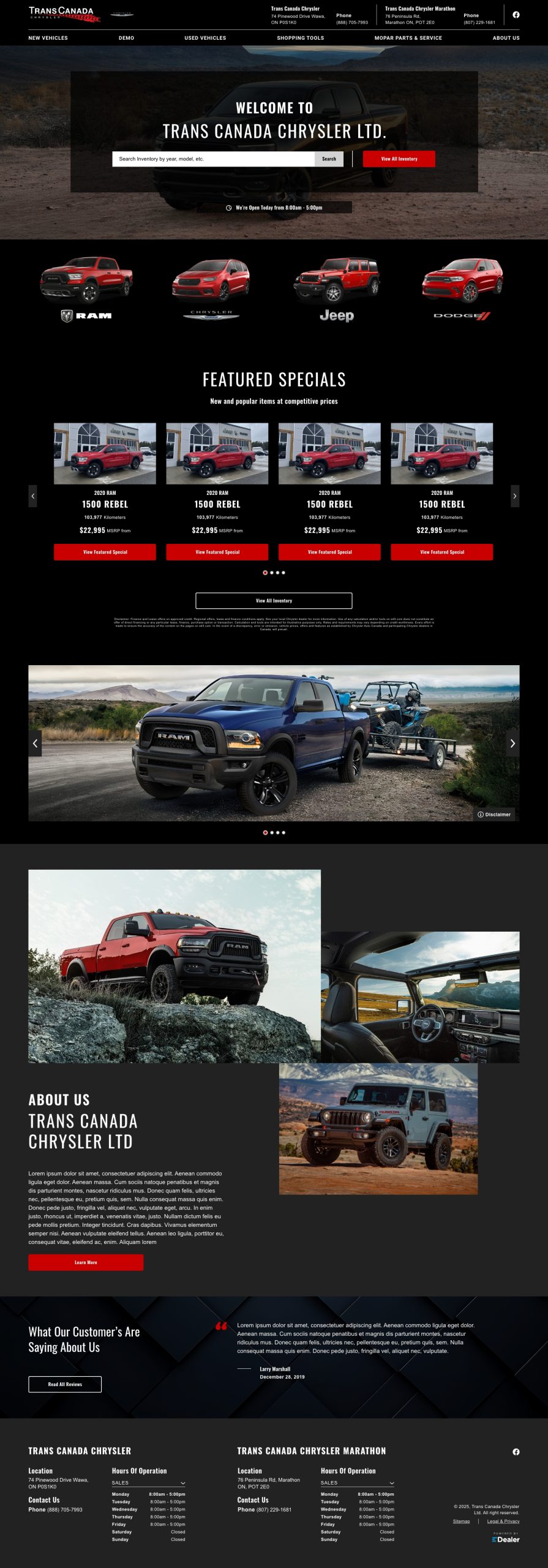 Trans Canada Chrysler