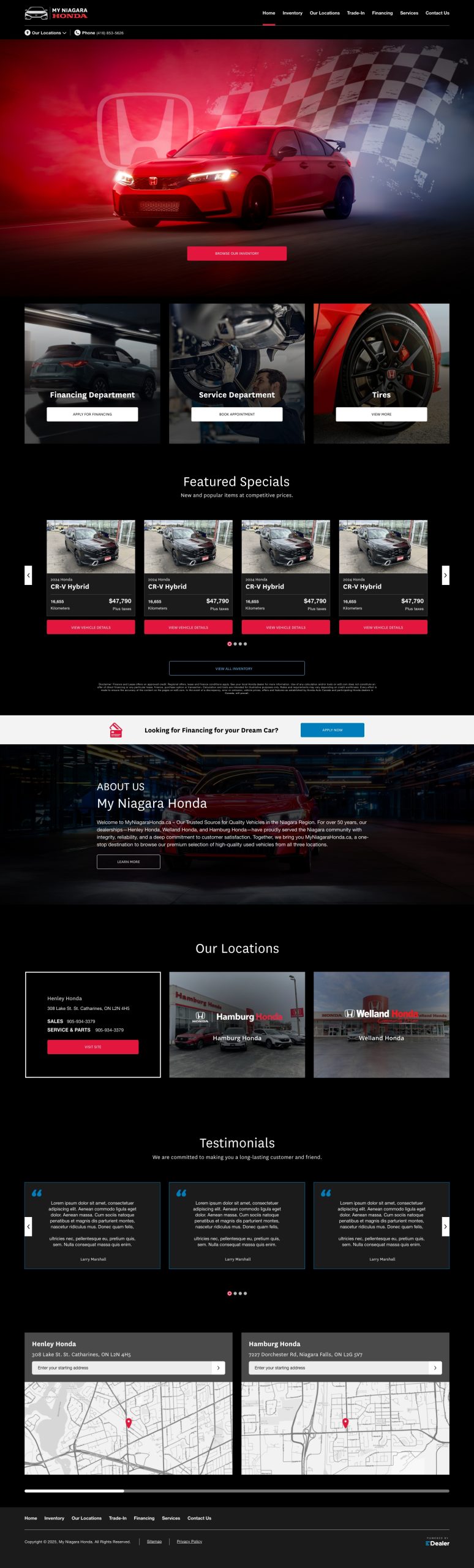 My Niagara Honda