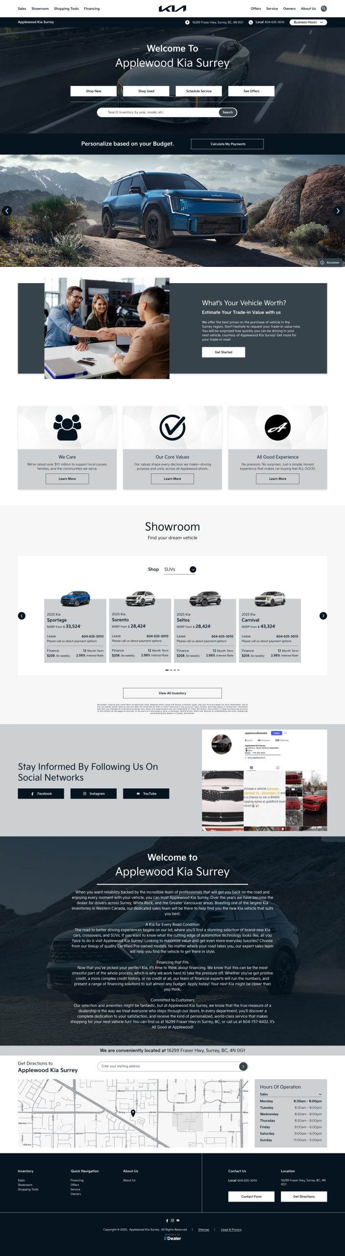 Applewood Kia Surrey