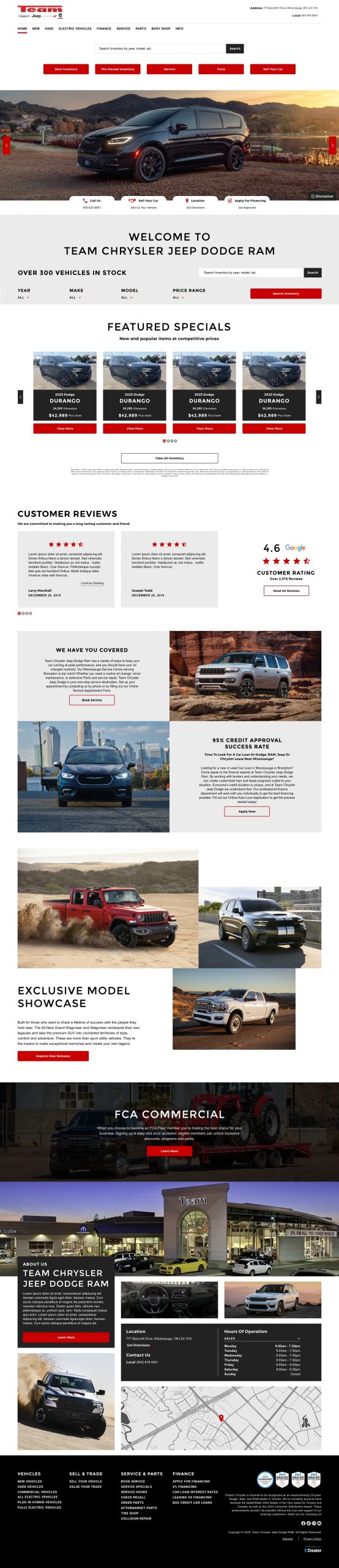 Team Chrysler Jeep Dodge Ram