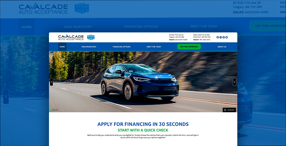 Cavalcade Auto Acceptance