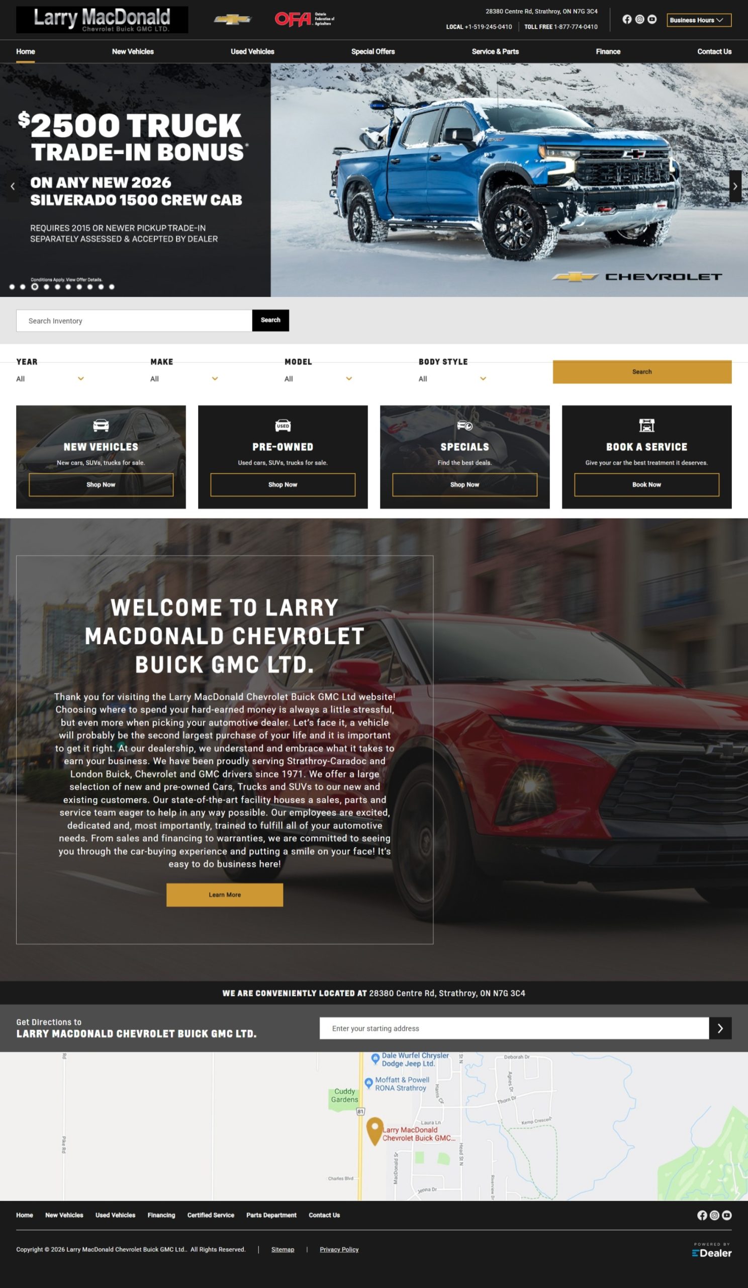 Larry MacDonald Chevrolet Buick GMC