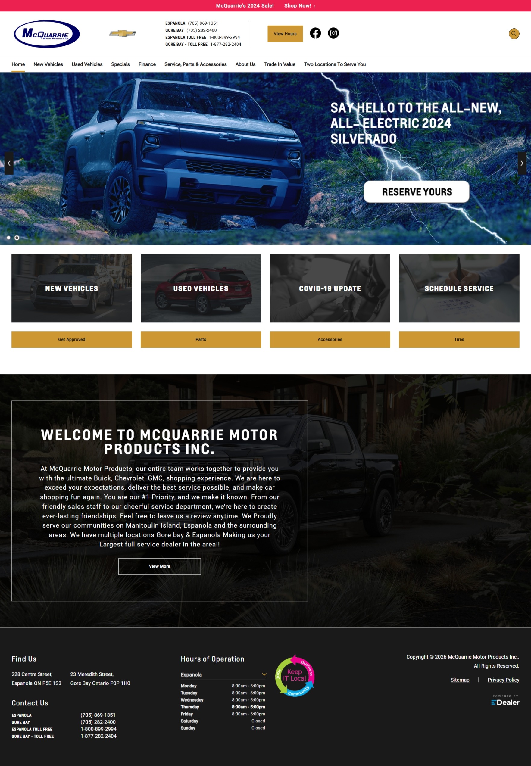 Mcquarrie Motor Products