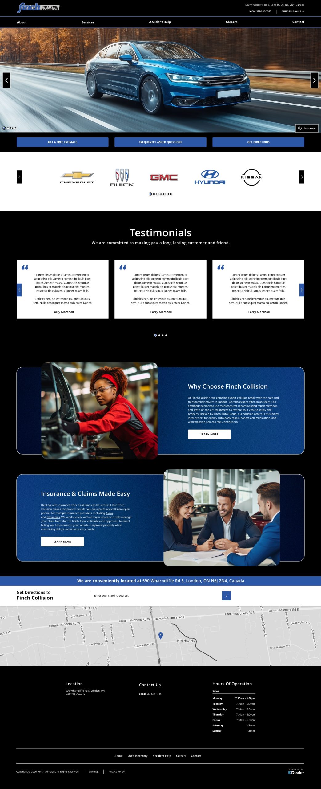 Finch Collision Center