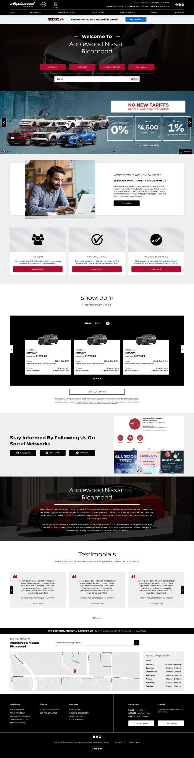 Applewood Nissan Richmond