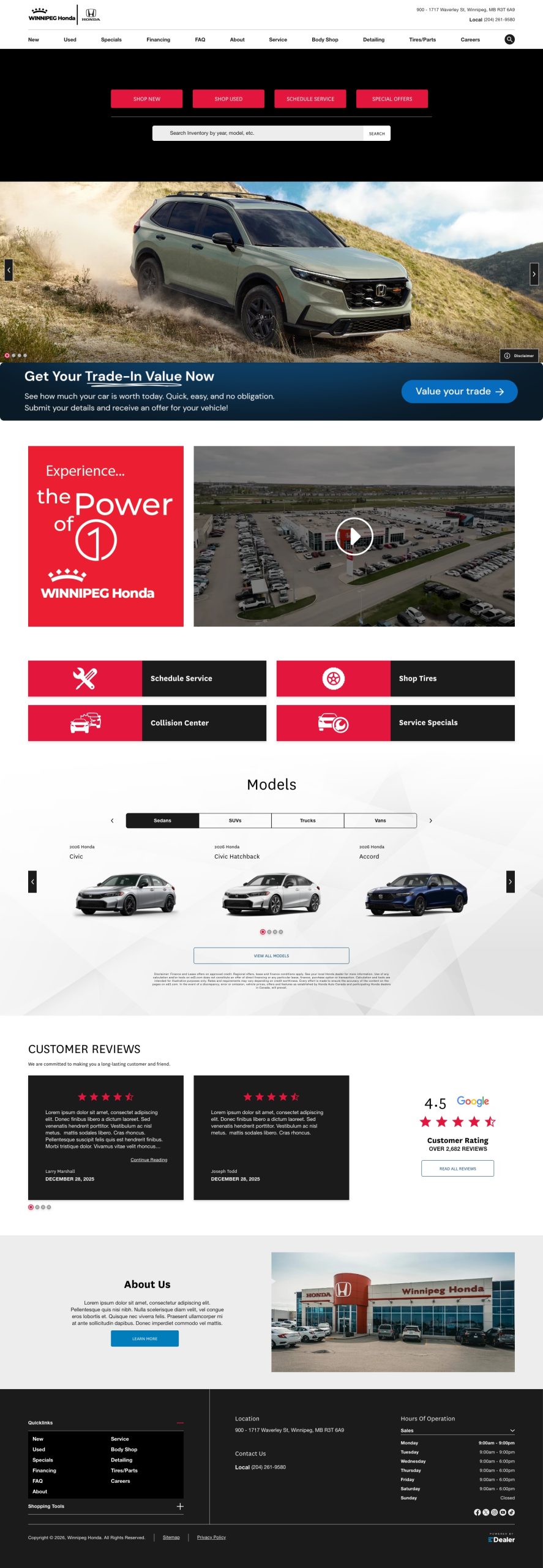 Winnipeg Honda