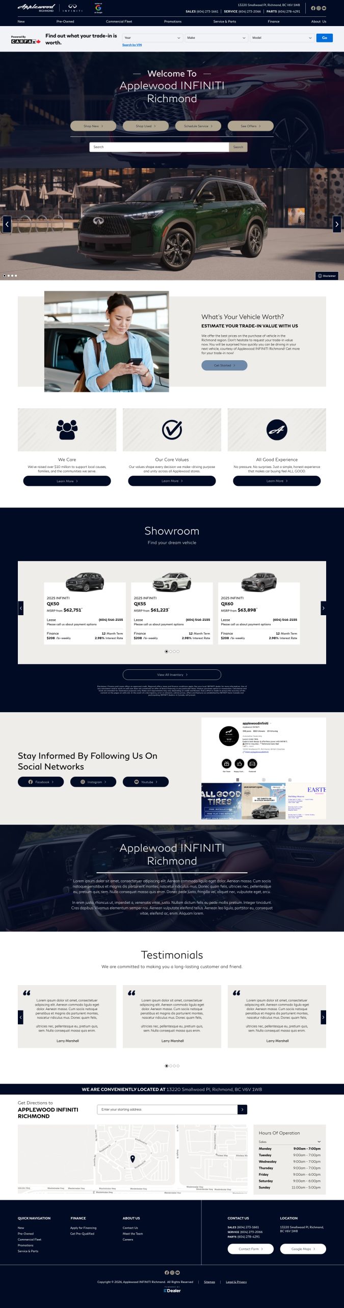 Applewood INFINITI Richmond