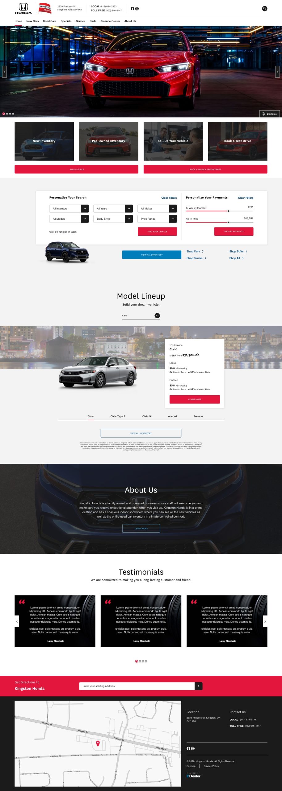 Kingston Honda