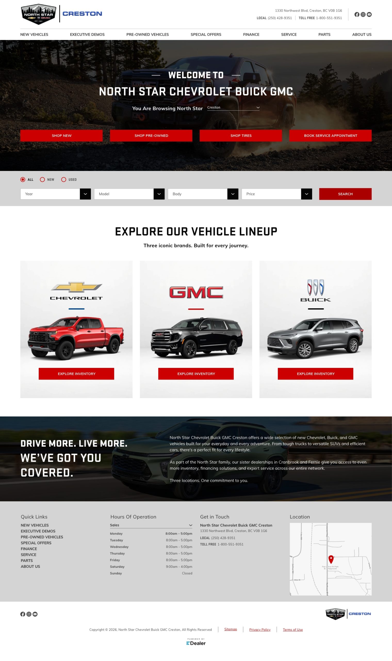 North Star Chevrolet Buick GMC Creston