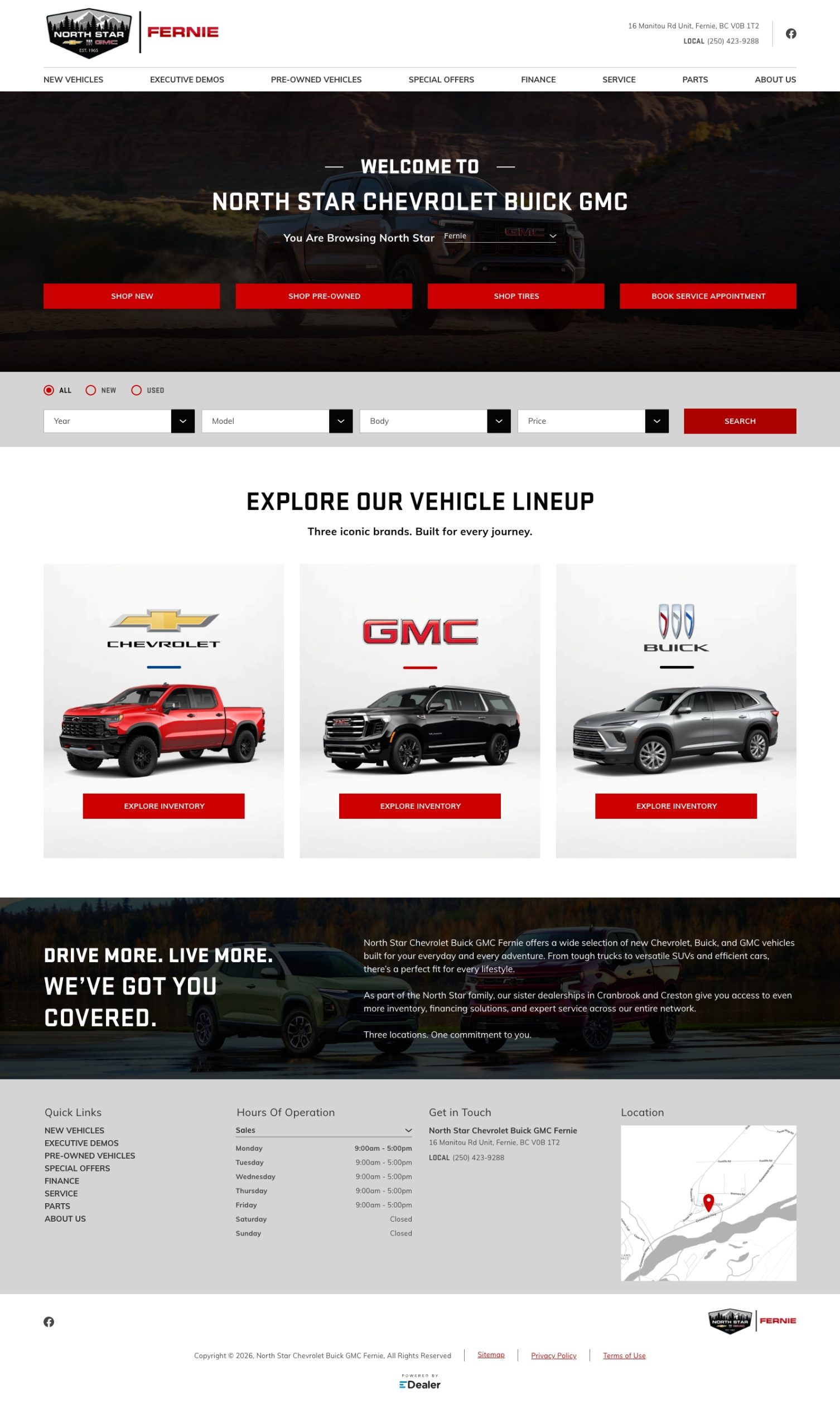 North Star Chevrolet Buick GMC Fernie