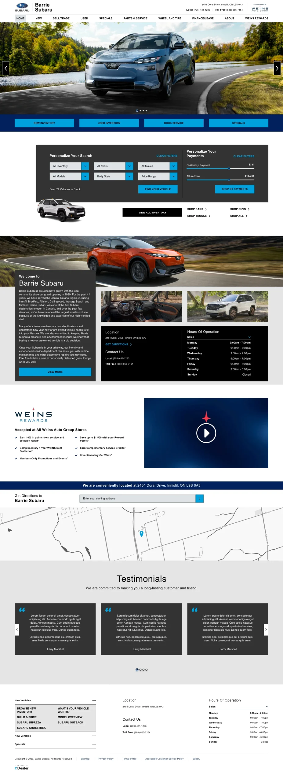 Barrie Subaru